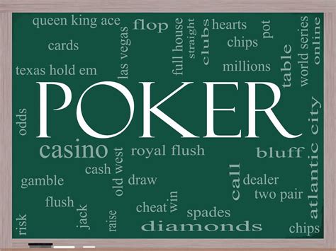 Poker Dictionary .